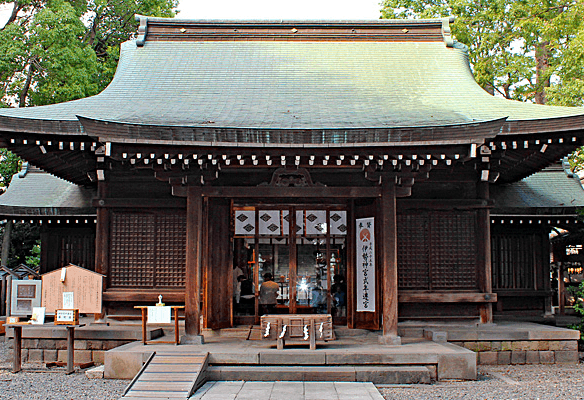 Kawagoe private tours Hikawa shrine